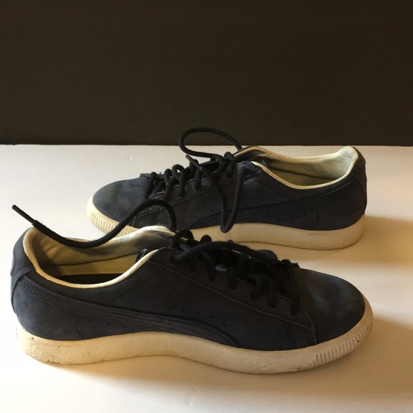 Puma Clyde “Walt Frazier” Midnight Navy shoes 7 - Picture 5 of 7